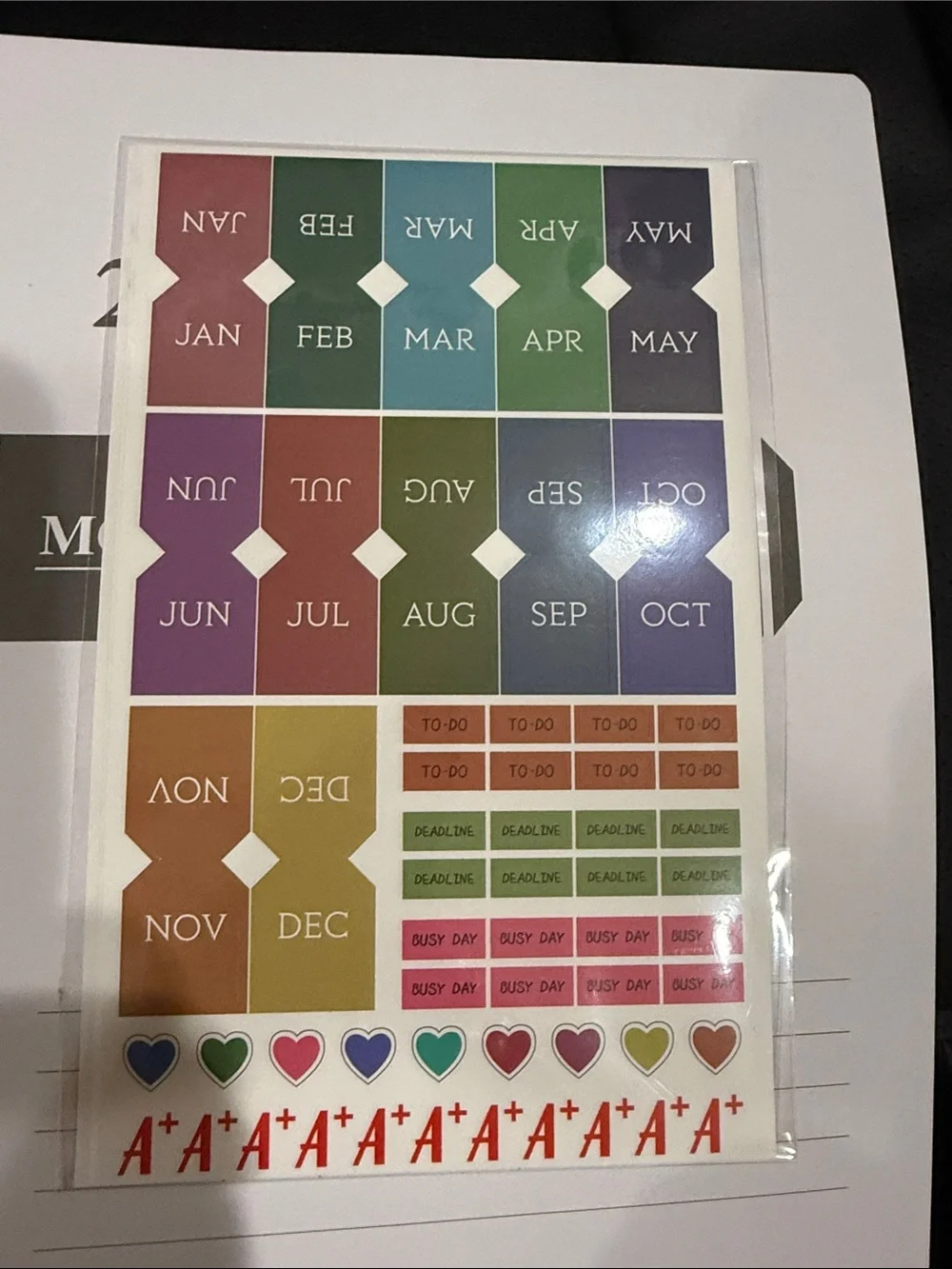 New Monthly Planner Notebook 2025-2026